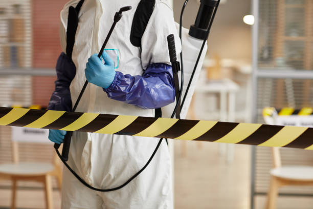 Professional Biohazard Cleanup technician working in Freeland, MD